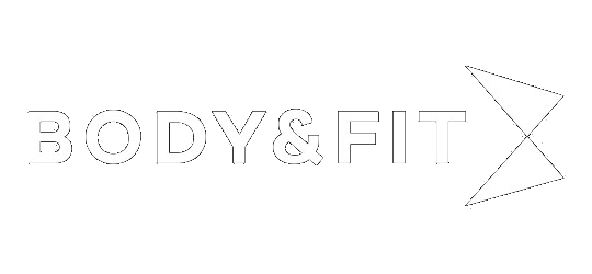 Body&Fit logo zwart-wit