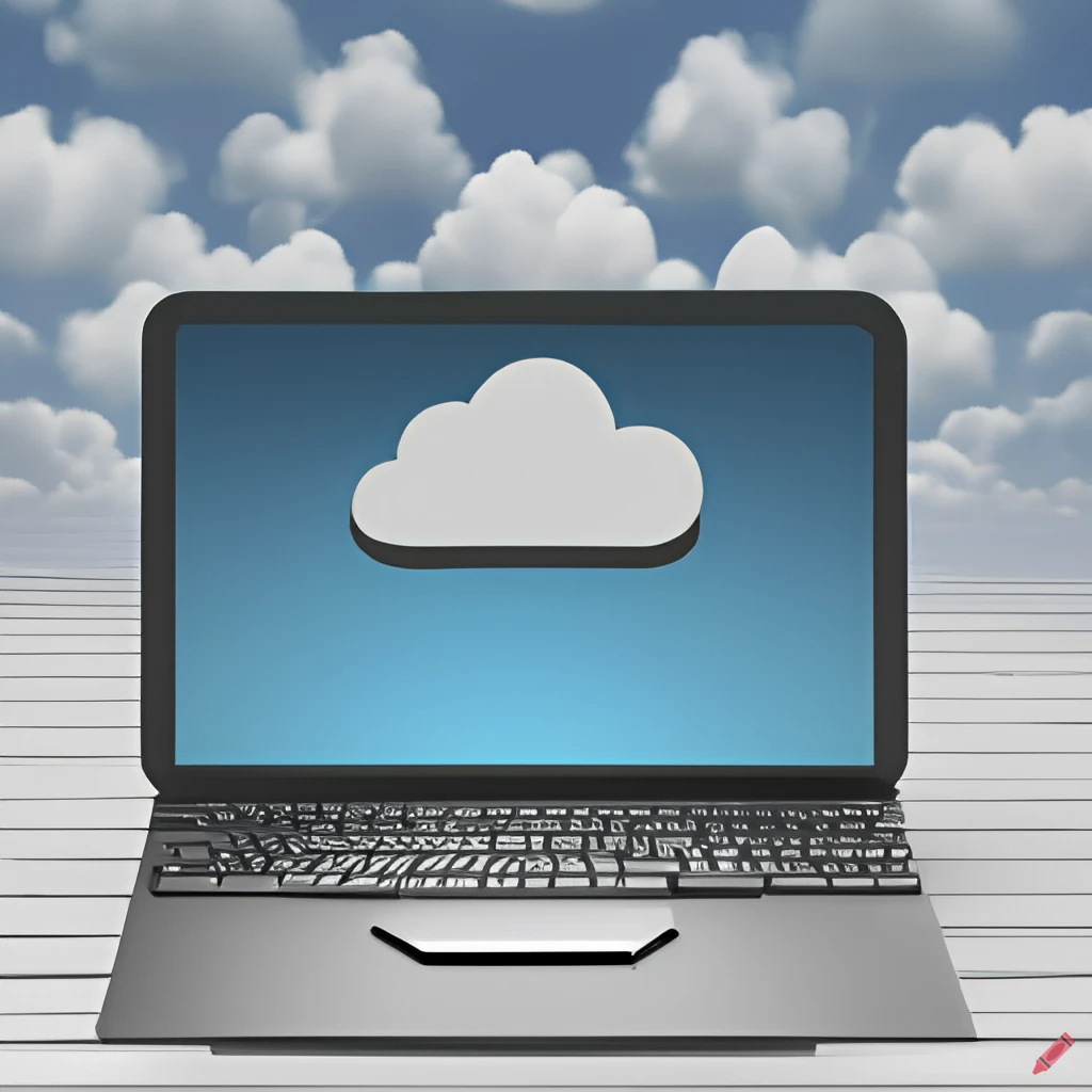 Computer Cloud made by Craiyon