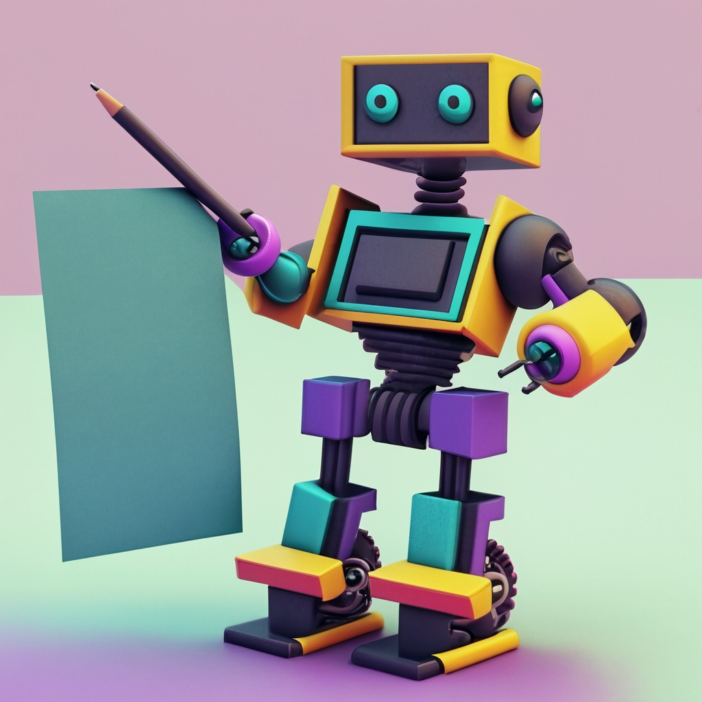 Een robot die teksten schrijft